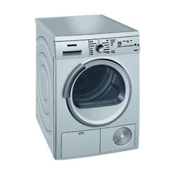 Siemens WT46E381GB Condenser Tumble Dryer, 7kg Load, B Energy Rating, White